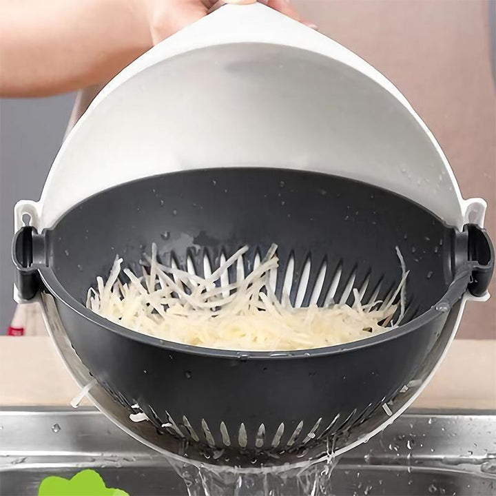Practical Rotating Vegetable Cutter | Bowlift
