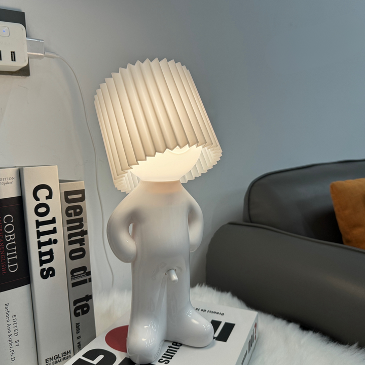 VerlegenLicht - Modern Geometric USB Table Lamp Bowlift