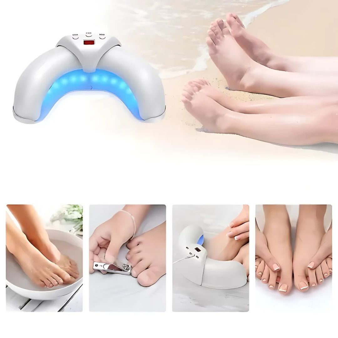FungiFree | Laser Nail Fungus Device – Dual‑Wavelength Penetration – Compact Home Use – Fungal Nail Restoration Bowlift