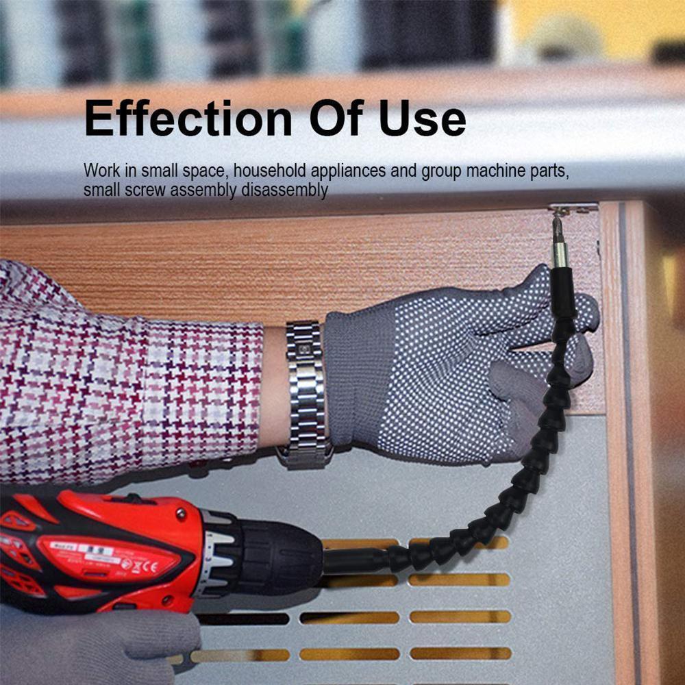 BowLift | Flexible Drill Bit Extension with Screw Drill Bit Holder