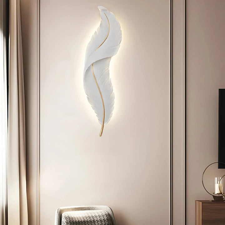 FeatherGlow – Dimmable Nordic LED Wall Light