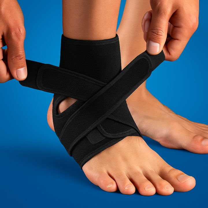 Stabilising Compression – Breathable Adjustable Straps – Running Gym & Sports Protection Bowlift