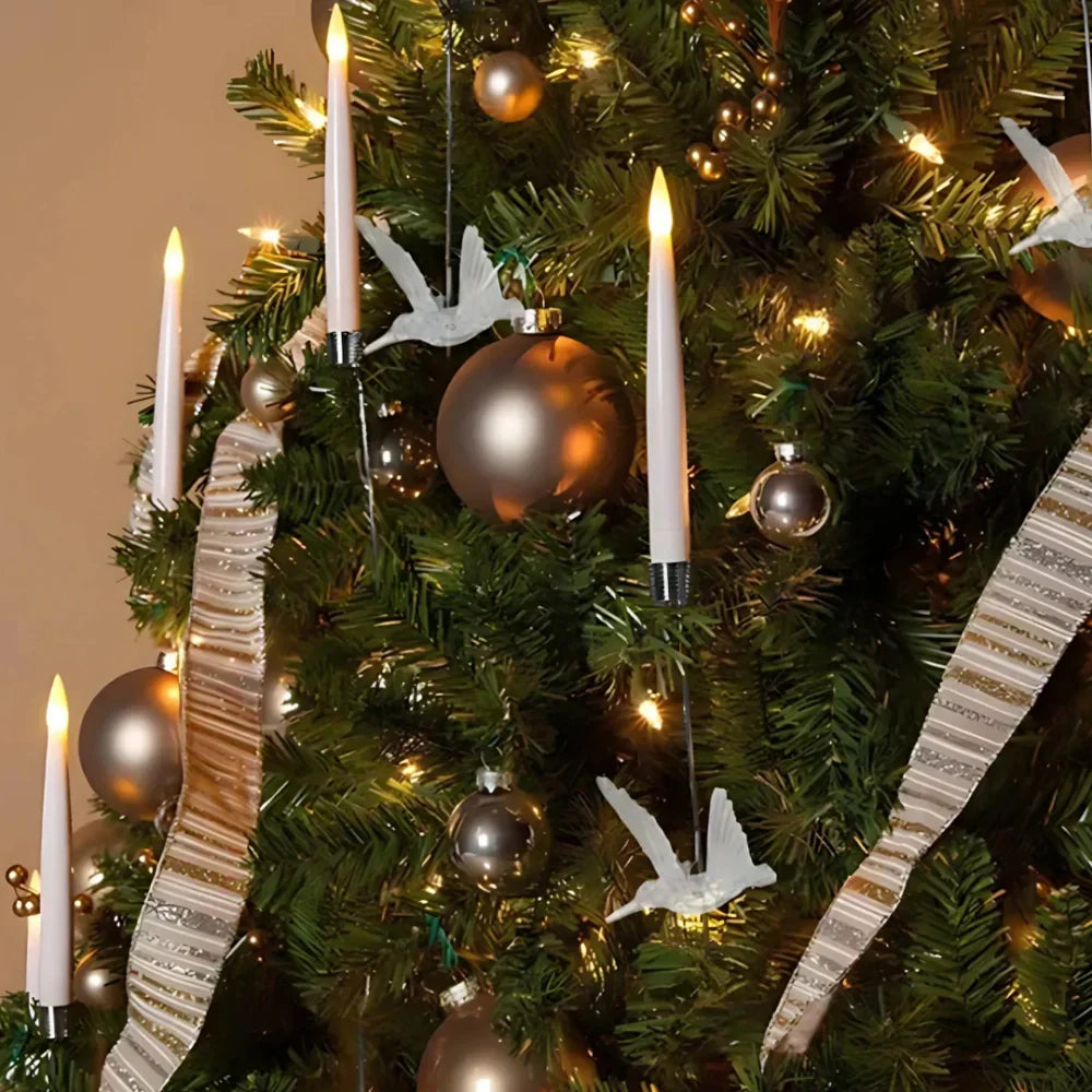 BowLift | Christmas Tree Lights with Flickering LED Candles