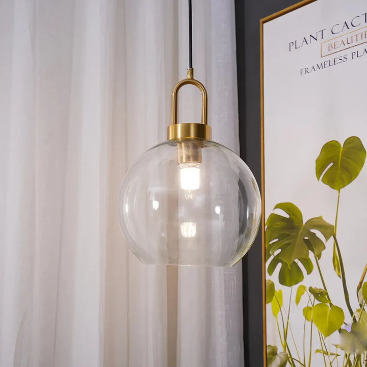 BowLift | Modern Atmospheric Glass Pendant Lamp for Dining Room and Kitchen