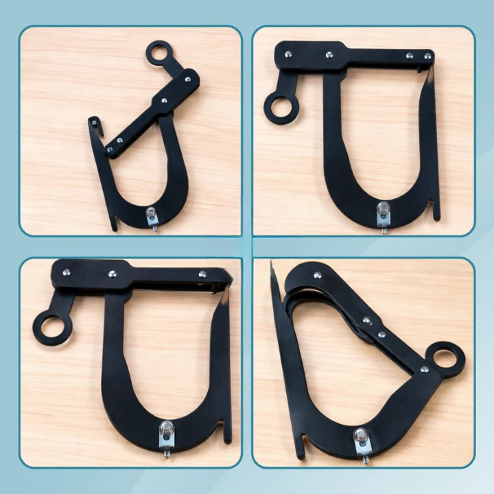 Rope Clamp ABS Plastic 8 cm – Camping & Outdoor | Bowlift