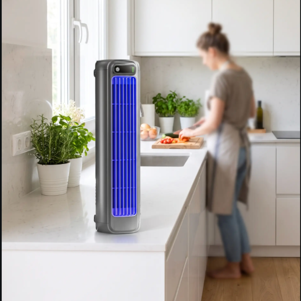 BowLift | Wall-mounted cooling fan for kitchen use
