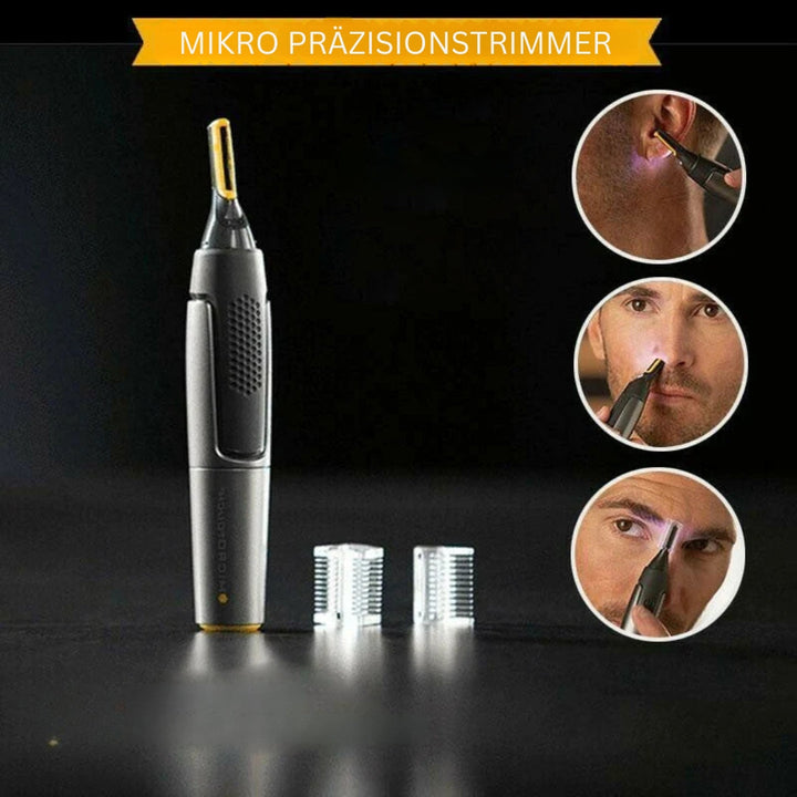 BowLift | PrecisionEdge Face Trimmer with LED Light and Ergonomic Design