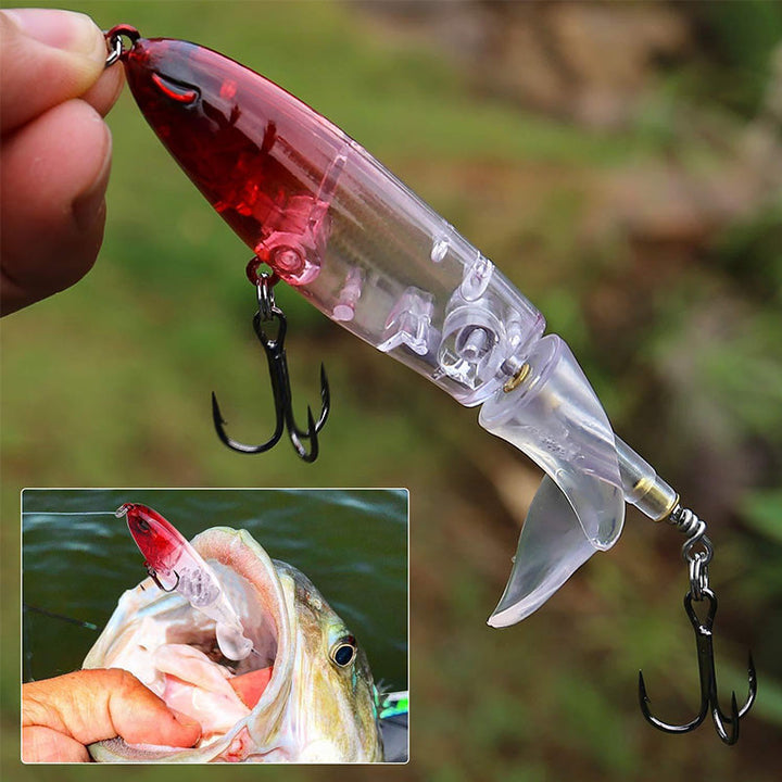 BowLift | Fishing bait with propeller tractor