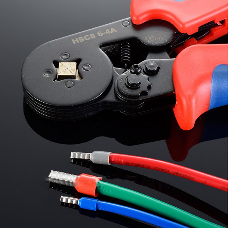 End sleeves crimping tool set with cable lugs | Bowlift