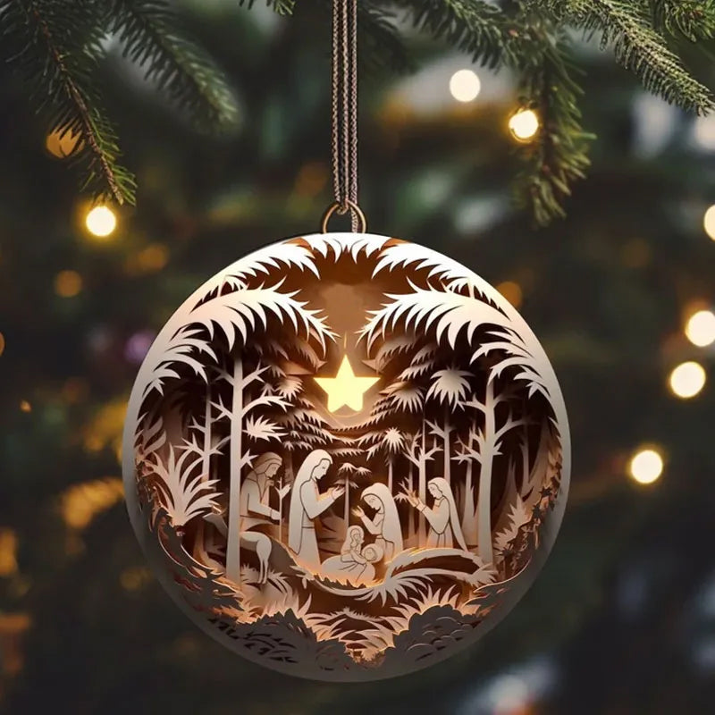 BowLift | Crib Christmas Ornament
