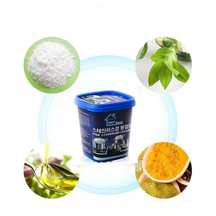 Universal cleaning paste for kitchen utensils, washing appliances and household appliances Bowlift
