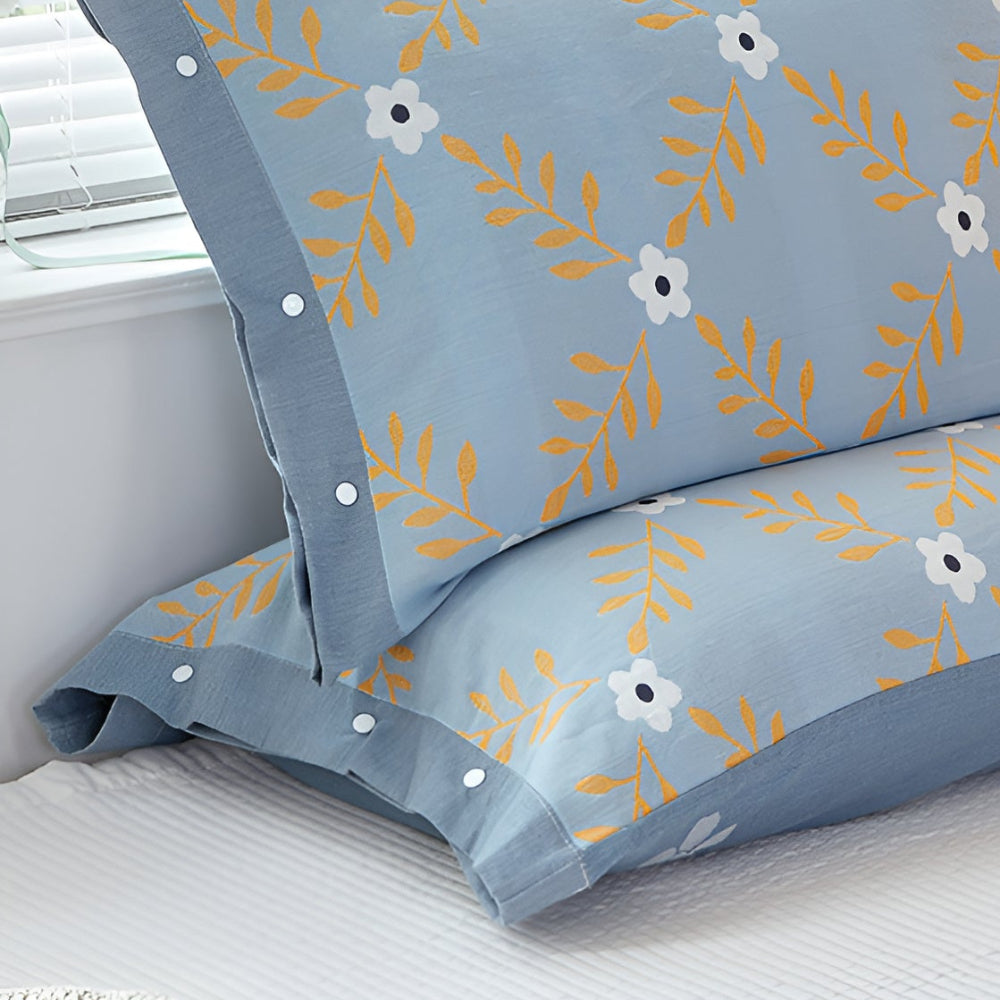 BowLift | Pure Cotton Buttoned Pillowcase