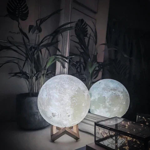 BowLift | Moon lamp - Lunar - Rechargeable - Touch control