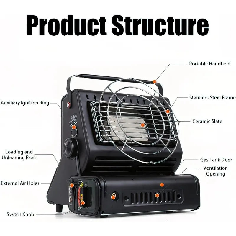 BowLift | Warm Camping Dual-Function Heater Stove