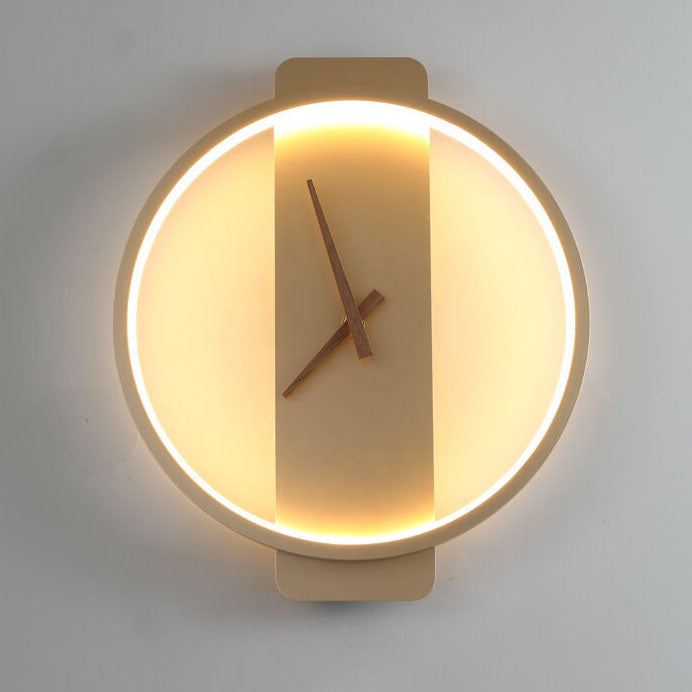 BowLift | Luxe Clock-shaped LED Wall Lamp for Modern Interior