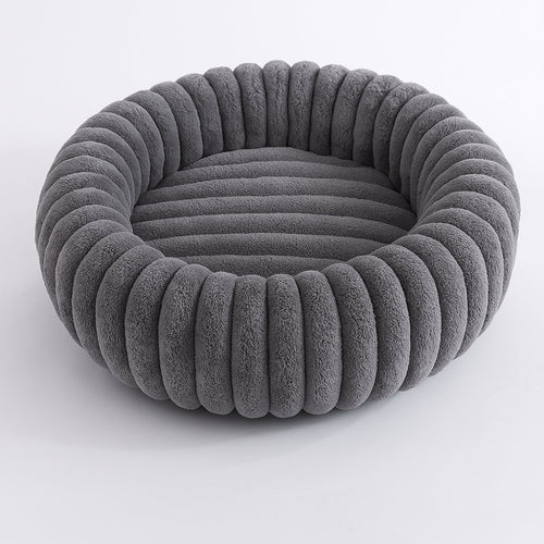 BowLift | Purrfectly Plush Round Pet Bed