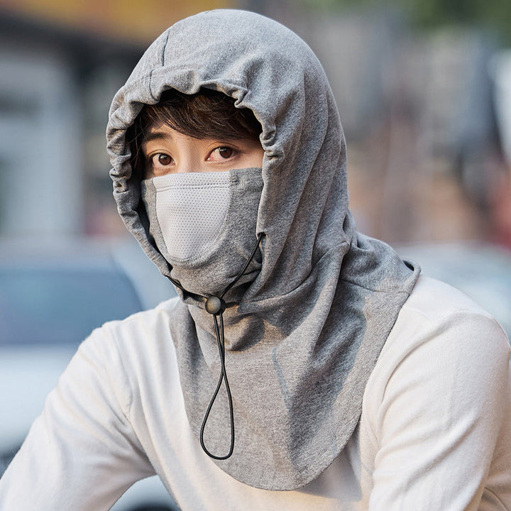 BowLift | Hooded Face Mask with Neck Warmer for Cycling