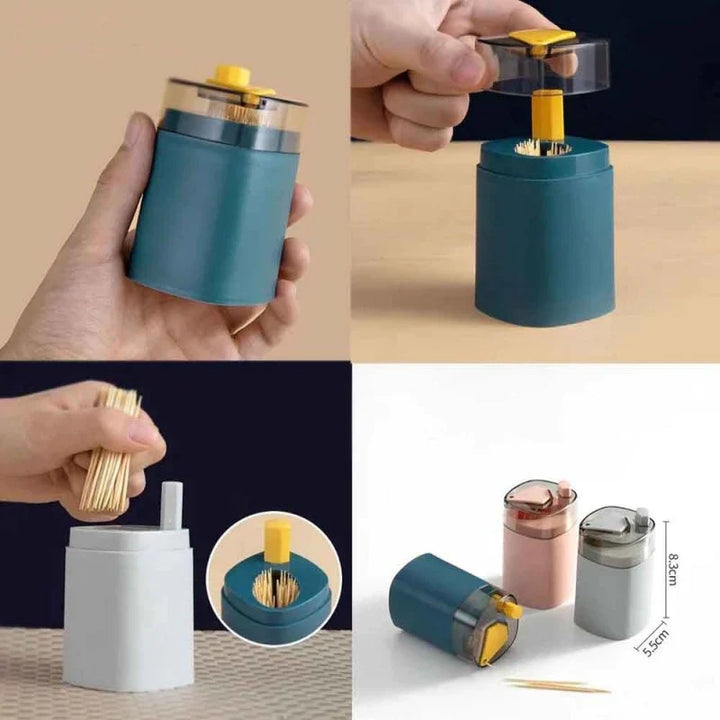 Toothpick Pop Up Dispenser Bowlift