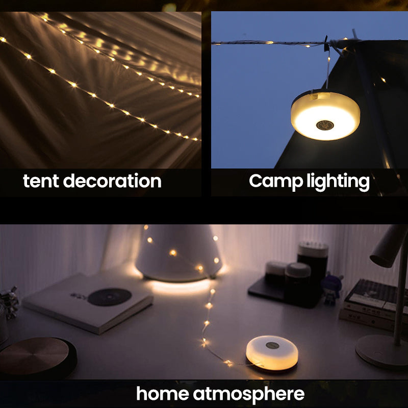 Outdoor Waterproof Portable Stowable String Light 10m | Bowlift