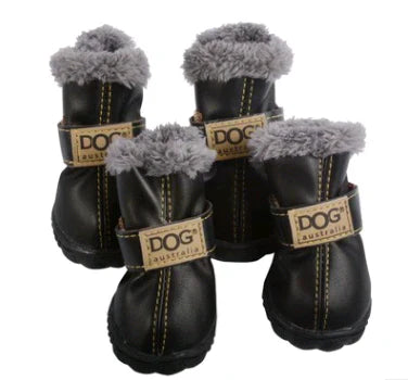 Warm Snow Boots for Dogs – FrostPaw Bowlift