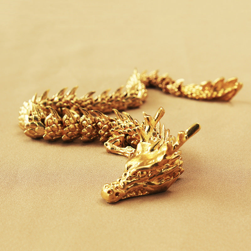 BowLift | Gold Dragon with movable joints