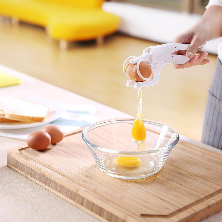 BowLift | New Easy Egg Cracker Handheld York White Separator