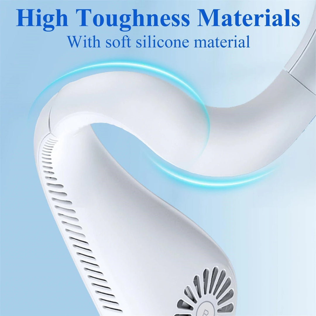 BowLift | Portable Neck Fan with 360 Cooling Airflow