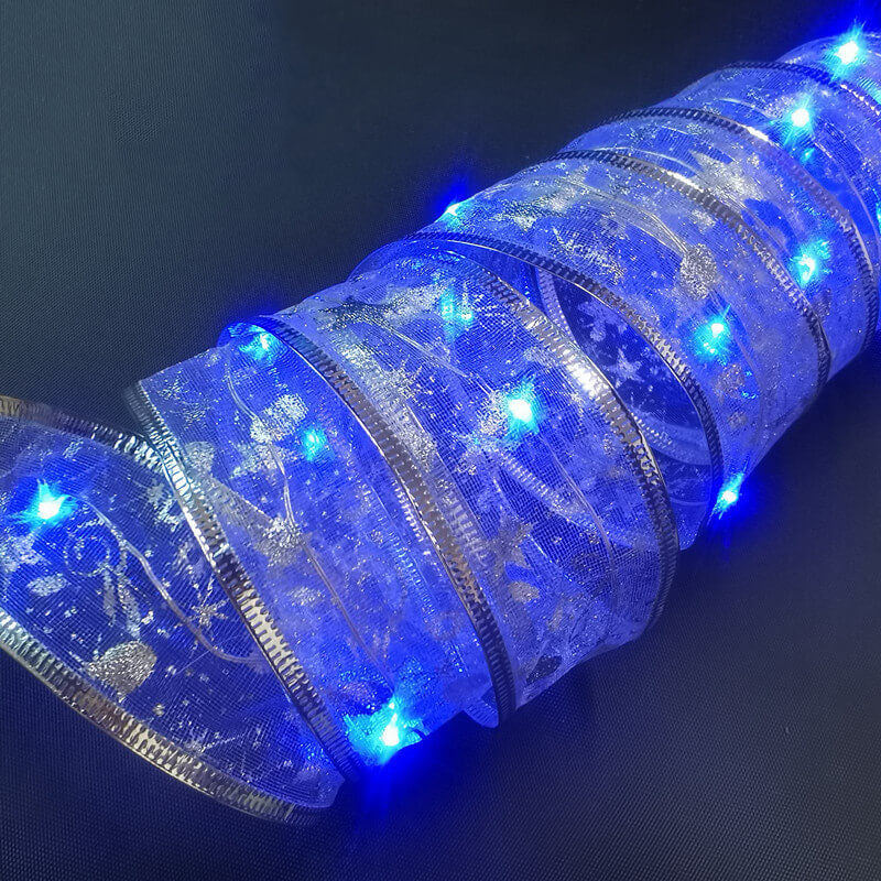 BowLift | Christmas Tree Decoration Ribbon Gift LED String Lights