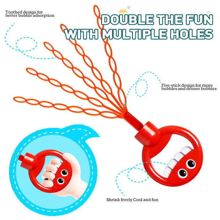 BowLift | Smiling Face Bubble Stick