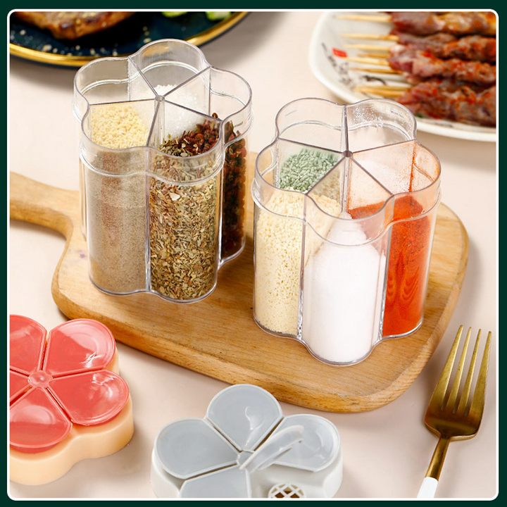 5-in-1 Grid Seasoning Jar | Bowlift