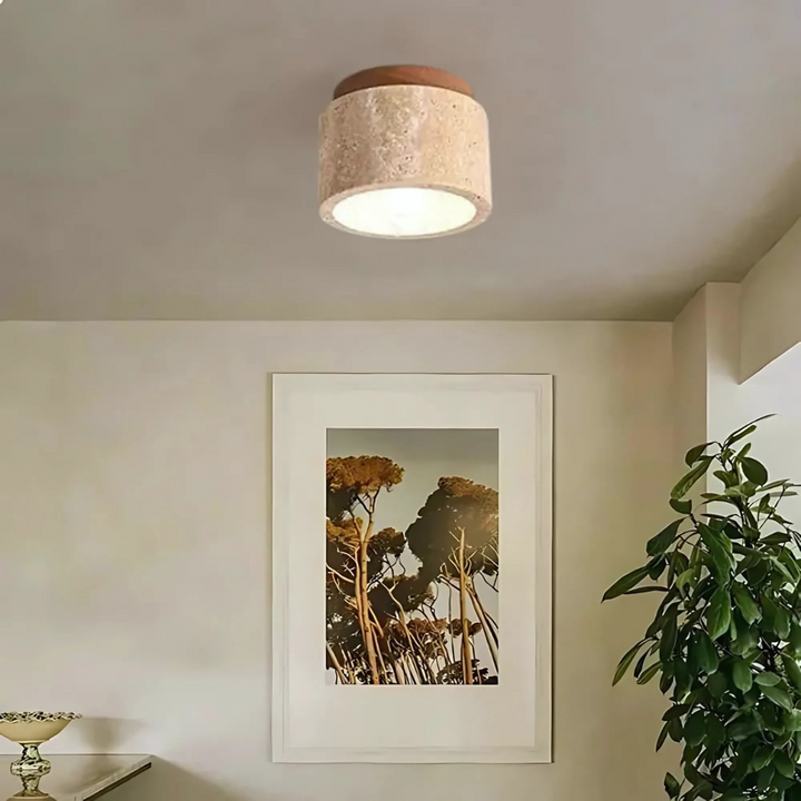 BowLift | Radia – Japanese Ceiling Light | Minimalist Home Lighting with Warm Glow