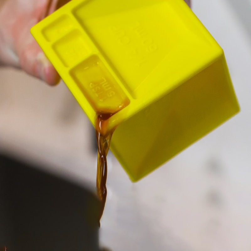 Kitchen cube integrated measuring device | Bowlift