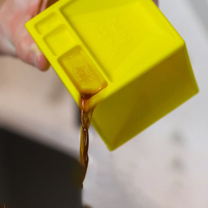 Kitchen cube integrated measuring device | Bowlift