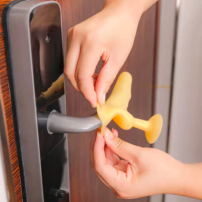 Door handle cover with anti-collision protection made of silicone | Bowlift