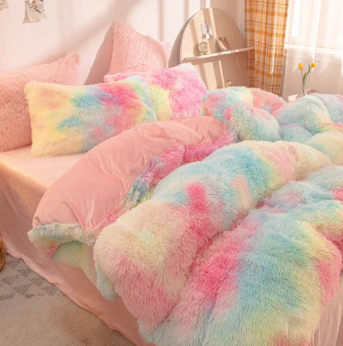 BowLift | FluffCandy - Luxury Long-Haired Duvet Cover for Winter Warmth