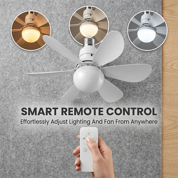 Modern Low Profile Ceiling Fan Light | Bowlift