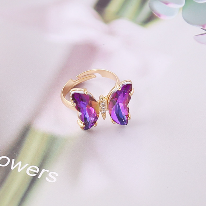 BowLift | Gradient Butterfly Ring