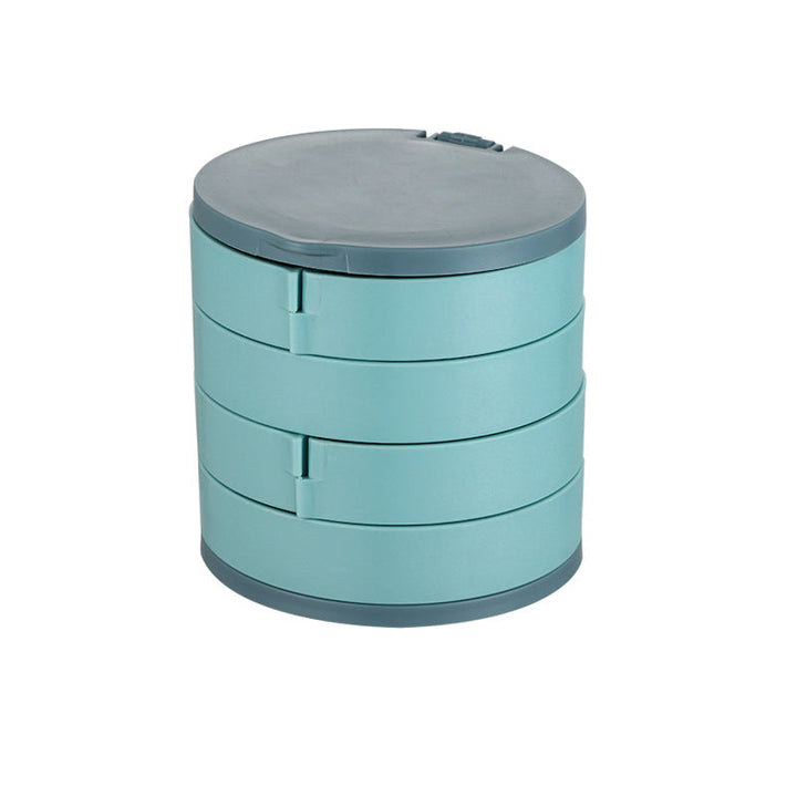 4 Layers Rotatable Jewelry Storage Box | Bowlift