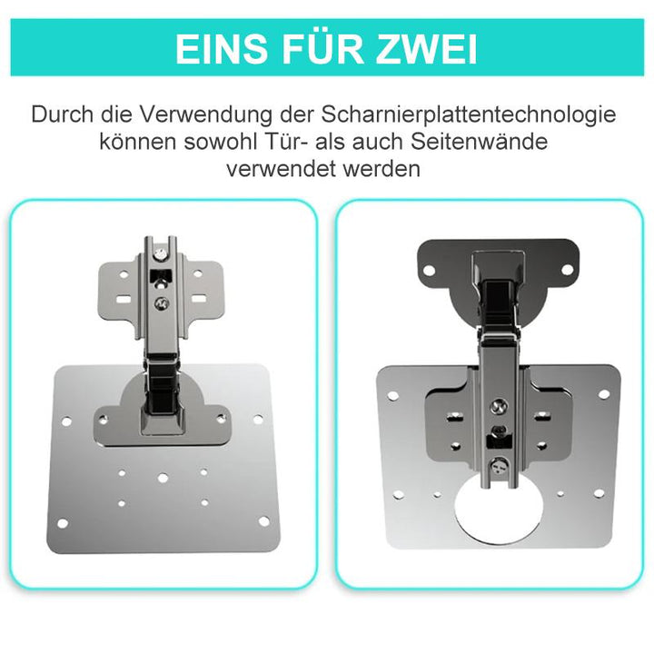 Repair piece for side hinge plate | Bowlift