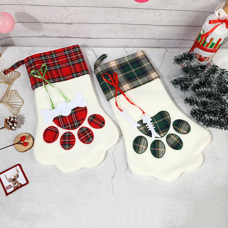 BowLift | Checked Christmas Socks