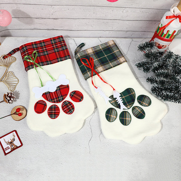 BowLift | Checked Christmas Socks