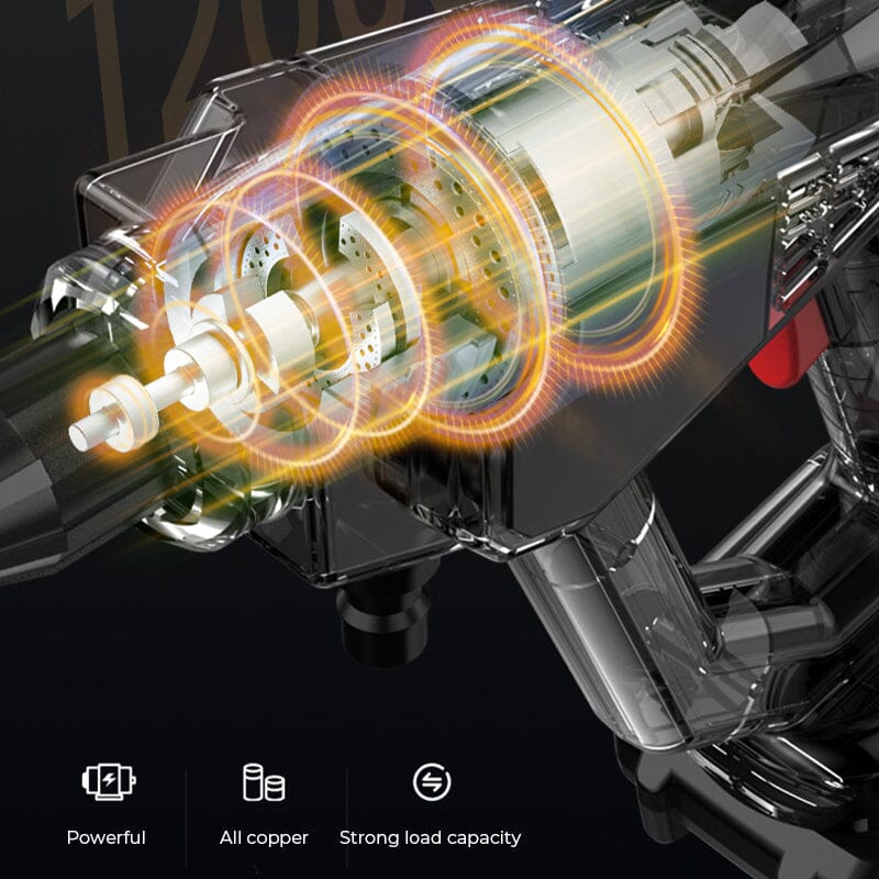 BowLift | Cordless Portable High Pressure Spray Water Gun Set | Ideal for Cleaning Cars, Patios & Garden Furniture