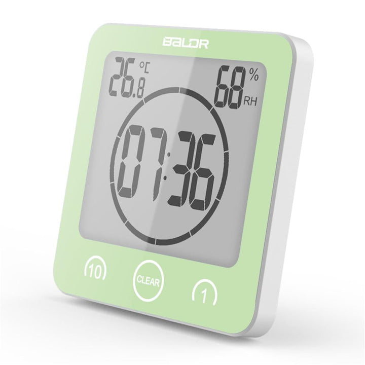 Waterproof Shower Clock - Always on time, even in the bathroom! | Bowlift