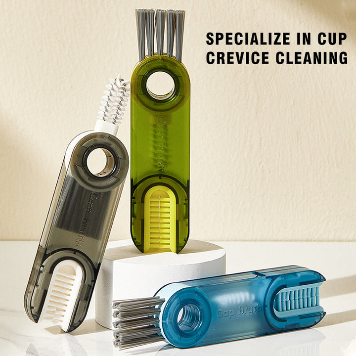 3 in 1 Cleaning Brush Multifunctional Bottle Gap Cleaner Brush | Bowlift