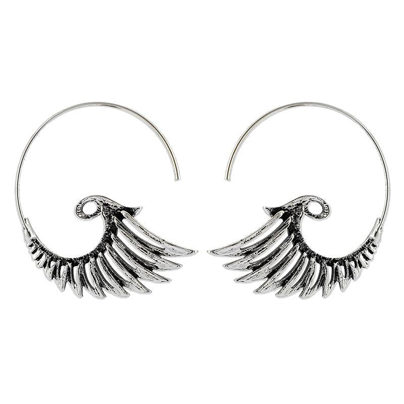 BowLift | Vintage Peacock Tassel Earrings