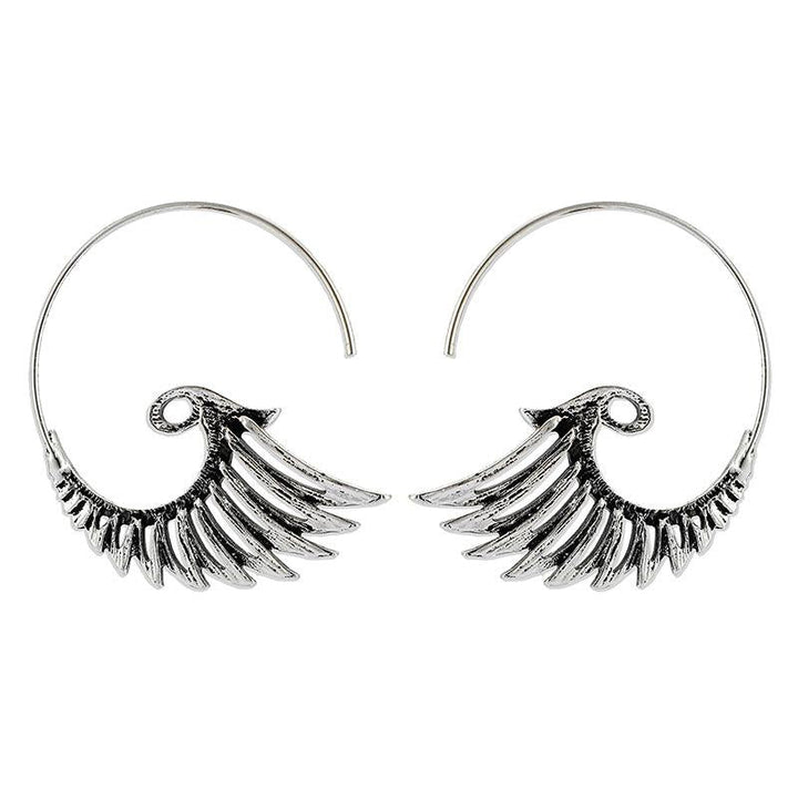 BowLift | Vintage Peacock Tassel Earrings