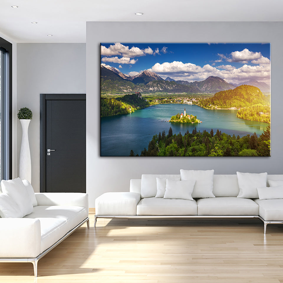 Peace Of The Land - Canvas Wall Art Painting | Bowlift