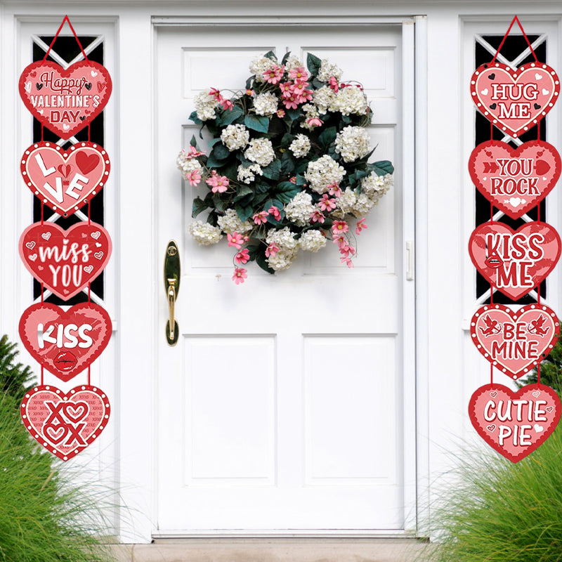 Happy Valentines Day Party Decoration Banner | Bowlift