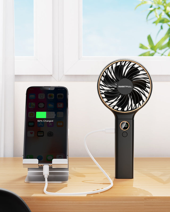 Handheld Fan, Portable Fan 5000mAh | Bowlift