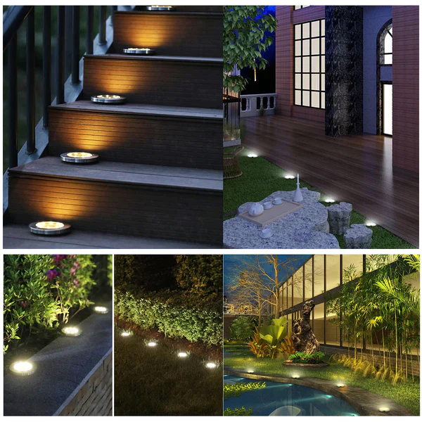 Solar-Glowing Lights | Wireless LED Garden Lamp | Bowlift